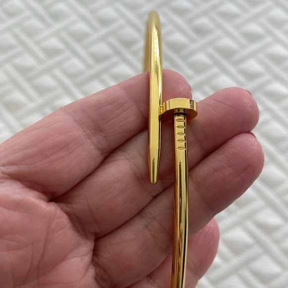 Two for the price of 1 dainty nail necklace and tennis bracelet - Picture 7 of 7